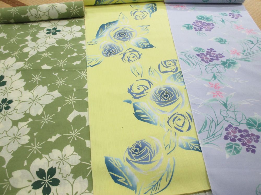 ゆかた　本染め