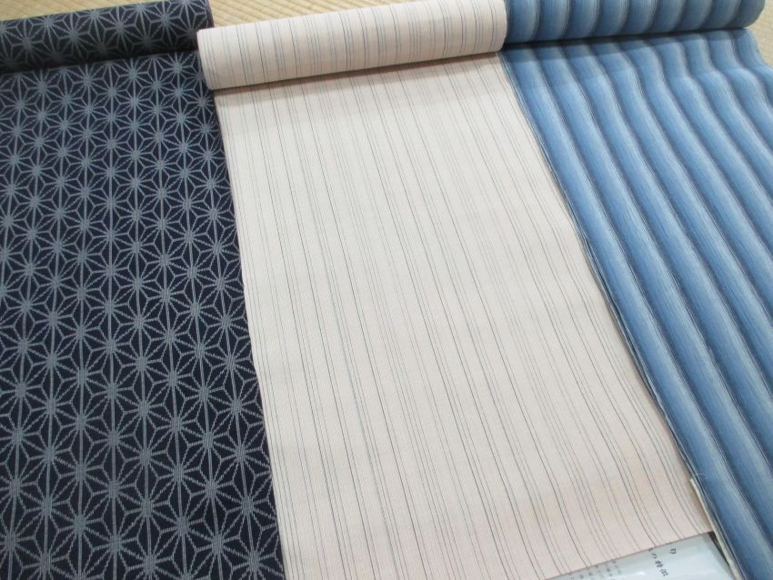 ゆかた　紳士　本染め